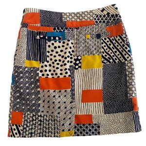 Anthropologie We Love Vera Patchwork Corduroy Skirt Size 0